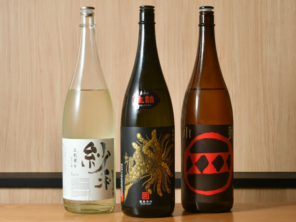 鳳凰美田のほか、酒屋に足を運んでこれぞ！というものを厳選