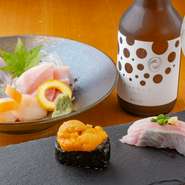 旬のネタを贅沢に使った寿司の数々は、接待や会食でも喜ばれること間違いなし。北海道産の新鮮な魚を存分に堪能できるので、道外からのゲストをもてなす際にもぴったりです。