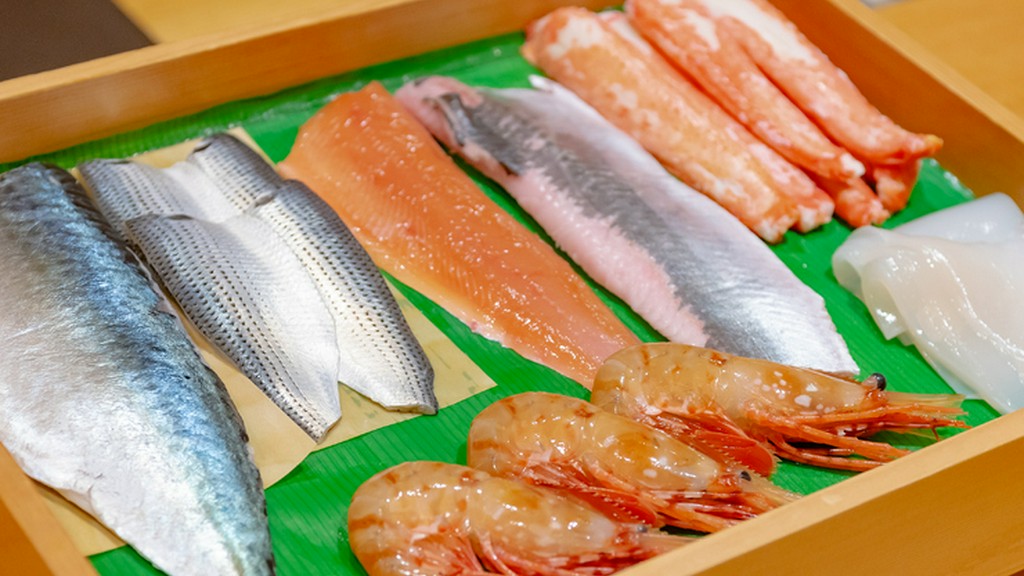 地産地消をモットーに、北海道でとれた魚や米を積極的に使用