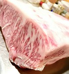 北海道3大和牛の平取和牛を炭火焼きにてご提供。
　#WAGYU