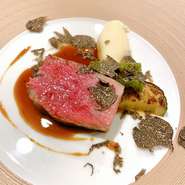 北海道3大和牛【平取和牛】のサーロイン炭火焼き