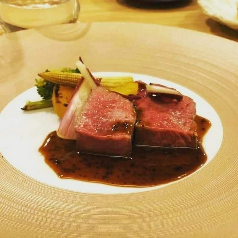 平取和牛　炭火焼き