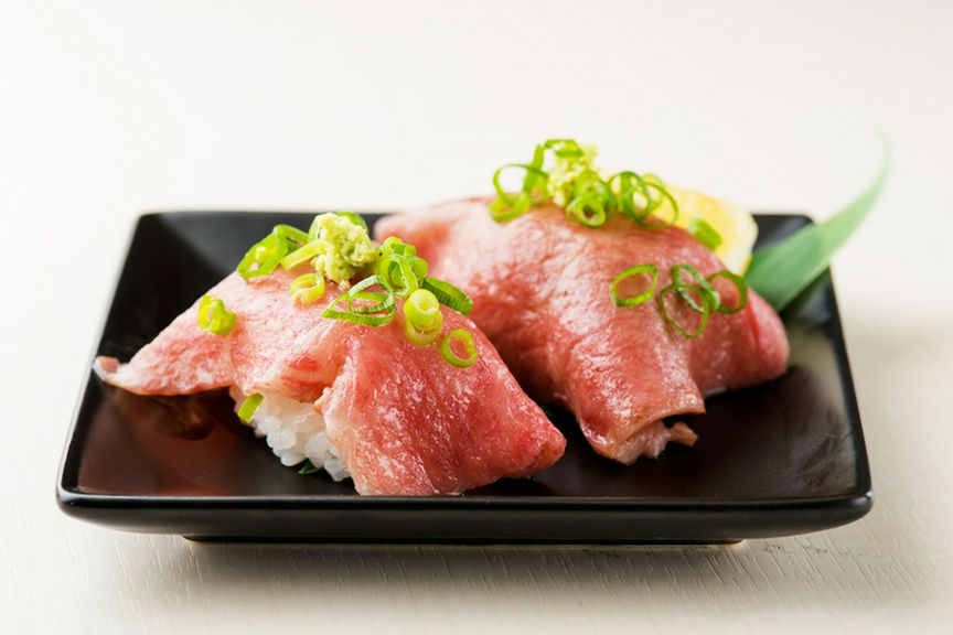 かみふらの和牛ロース握り