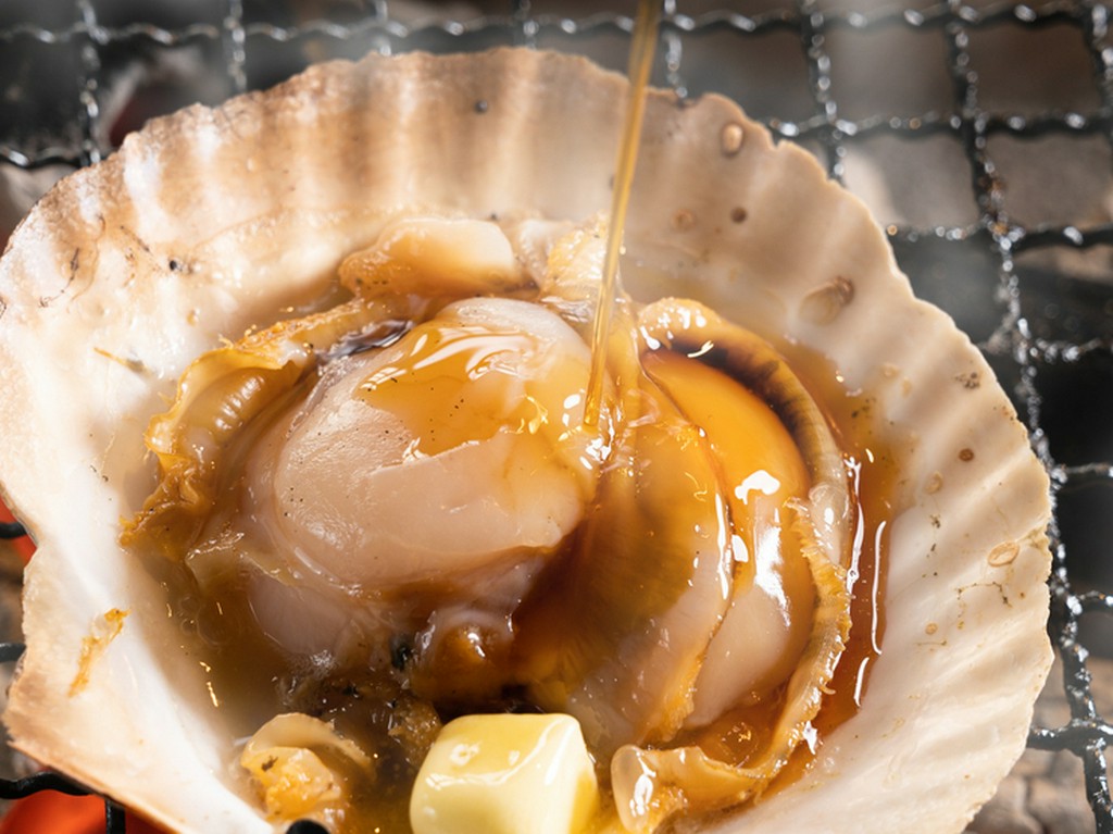 帆立貝（バター醤油）