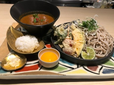 カレーつけ蕎麦