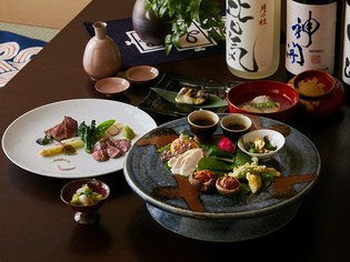 基本コースで一番のおすすめ『おまかせ　月コース（全7品）』