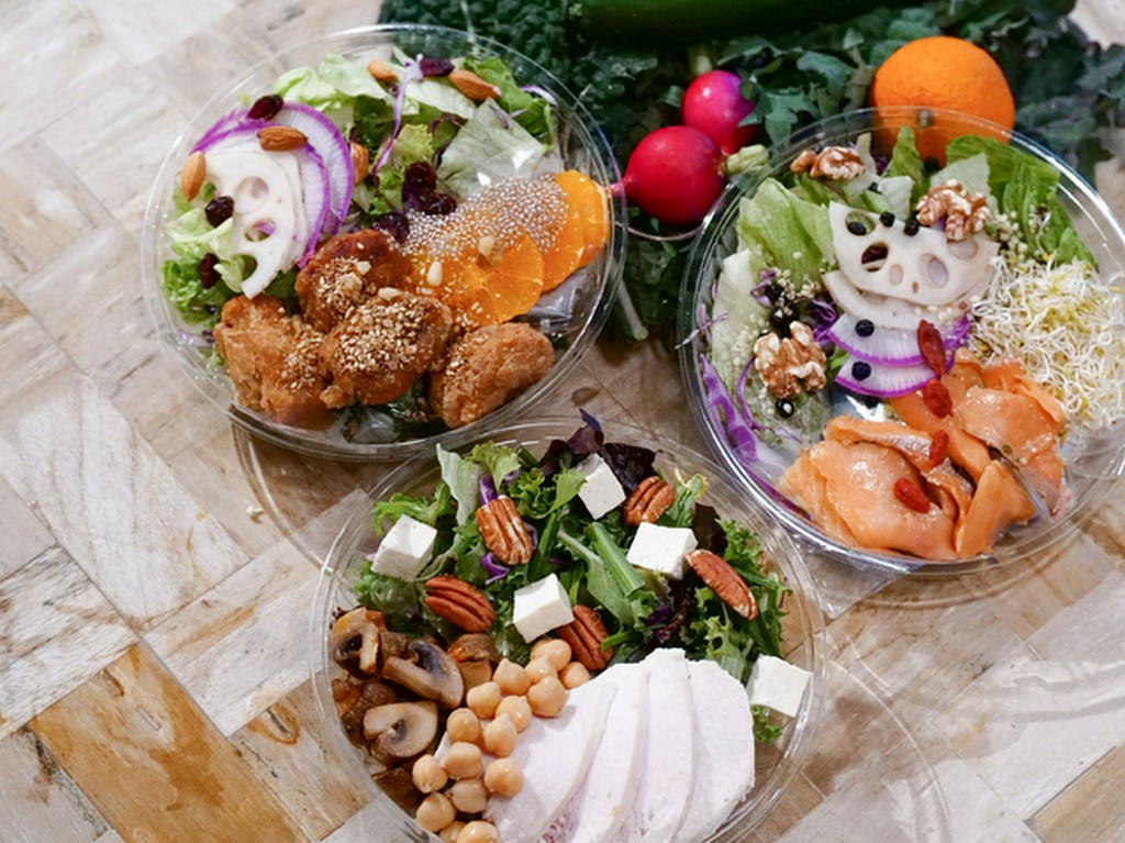 有機野菜をたっぷり使った サラダプレート