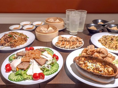 ボリューム満点。リーズナブルに本格中華もお酒も楽しめる『飲み放題付きパーティープラン』