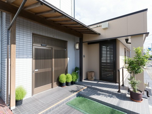 ロケーションは吉野川河口のすぐ近く。広々とした一軒家です