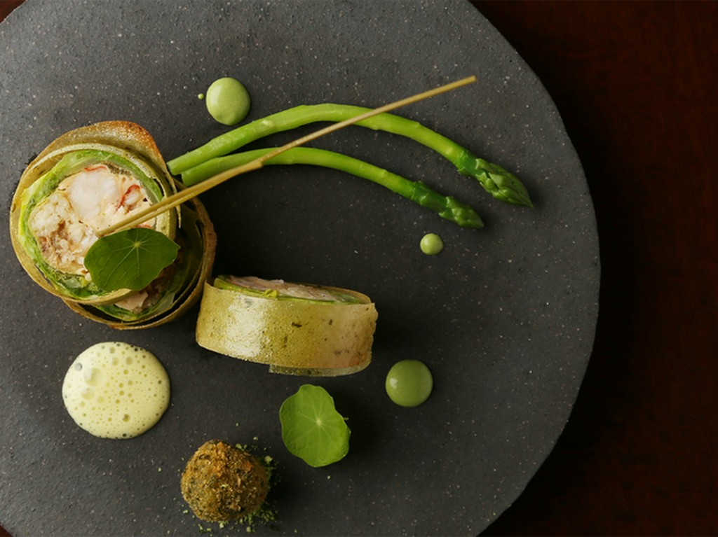 オマール海老のパートフィロー包み