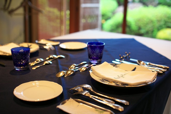 食器・内装にこだわっている