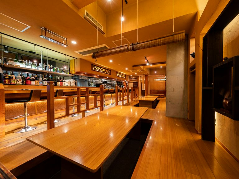 オシャレな店内になっています!