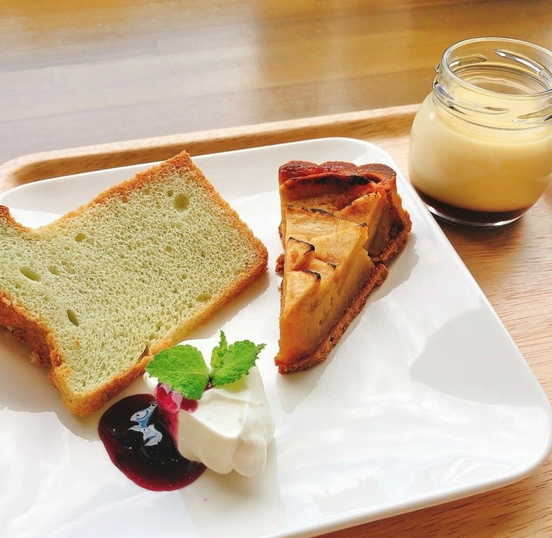 女子会にお薦めのスウィーツプレート（ランチセット限定）