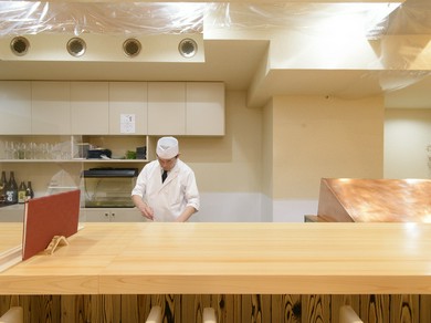 板前の技を望める特等席