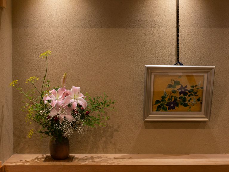 “和”を基調にした空間で、ゆったりとした時間を堪能