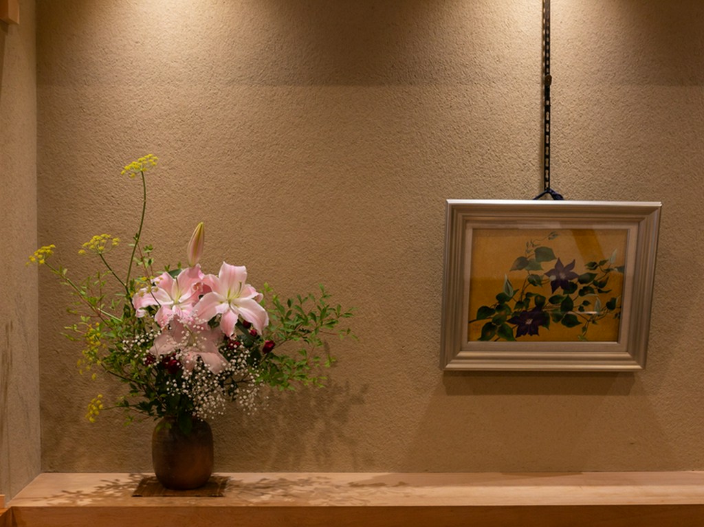 “和”を基調にした空間で、ゆったりとした時間を堪能