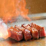 国産フィレ肉がメインの定番ランチ