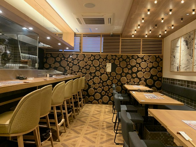 カウンター席がある