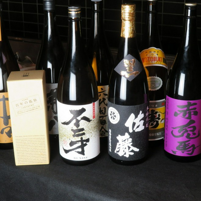 焼酎にこだわっている