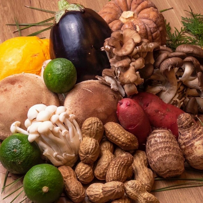 旬の食材にこだわっている