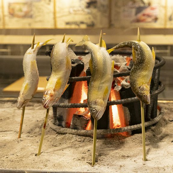 あゆ 塩焼き