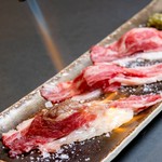 二貫　860円
肉の旨みが詰まった逸品です