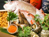 神戸中央市場、淡路島直送の鮮魚は新鮮そのもの。時には適度に寝かせ、旨みを最大限引き出します。提供されるメニューは日々変わり、その日最も脂の乗った、上質な魚介を堪能することができるでしょう。