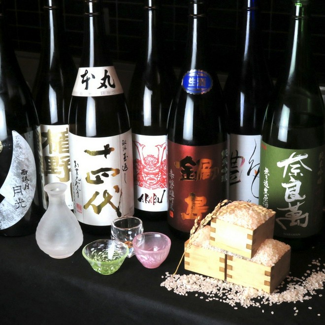 日本酒にこだわっている