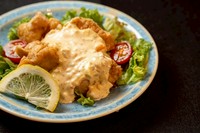 定番の南蛮！自家製のタルタルソースをたっぷりかけて！
