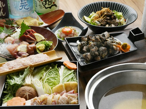 大満足のコース料理も豊富に用意