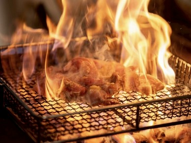 炭鶏名物！地鶏香炭焼き