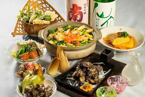 【旬の食材を堪能】限定コース