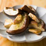 肉厚ぷりぷりな椎茸のバター焼き『小国産椎茸 』