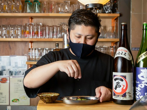 博多料理店で経験を積んだ店主がつくる料理が絶品