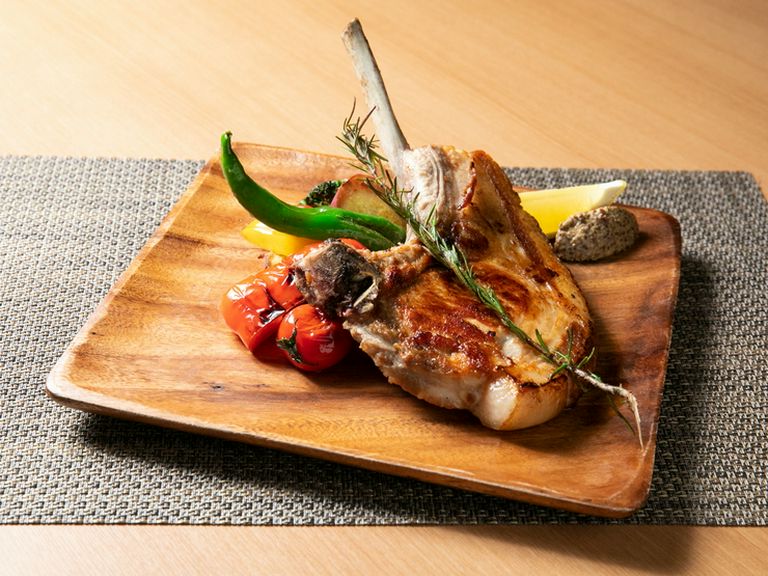 千代幻豚のグリル