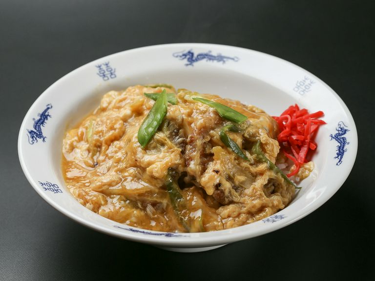 中華丼ヒレカツ丼