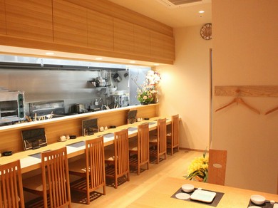 料理人の技を望める特等席