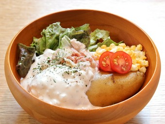 メークインの美味しさと店主のオリジナリティが光る『ポテトサラダ』