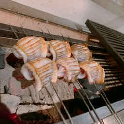 柳八目の若狭焼