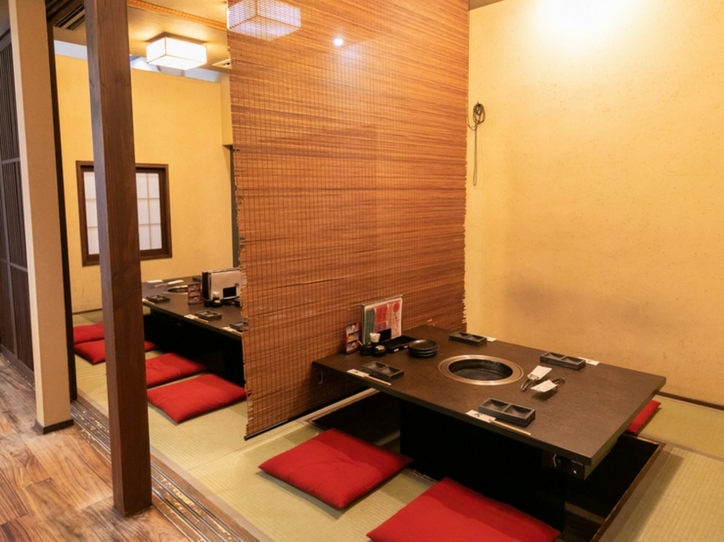 洗練された雰囲気が漂う半個室