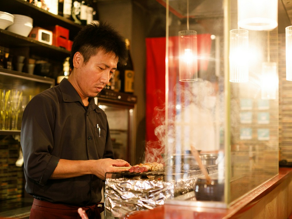 串や創作料理で、匠の技を堪能