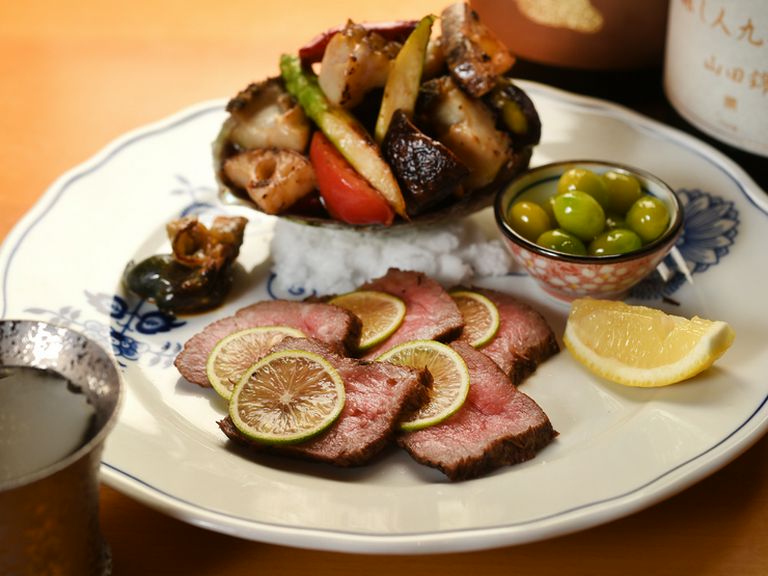 一皿の中で季節を味わう『焼物』
