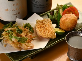 食材の味を引き出す『油物』