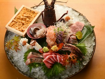 極上の素材を少しずつたくさん『お造り』