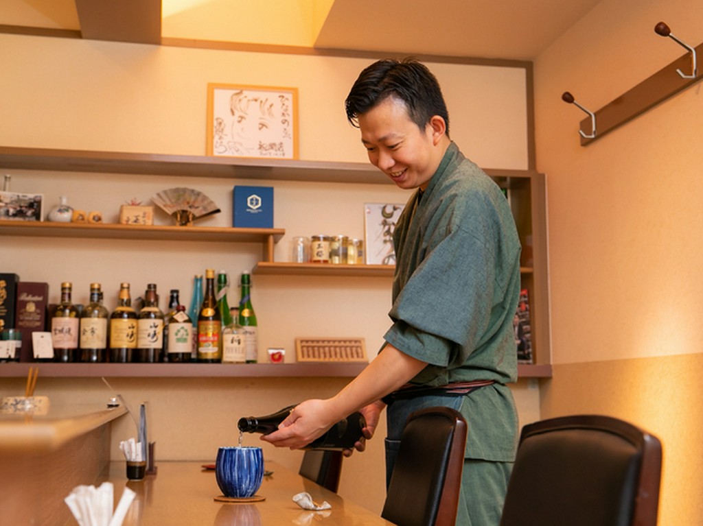 おいしい料理とおいしいお酒で楽しい時間を過ごしてもらえたら