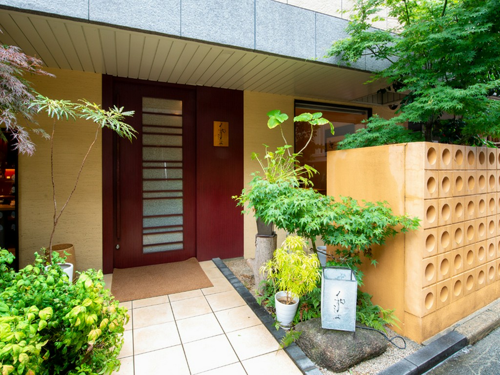 入店しやすいようにと、配慮されている出入口