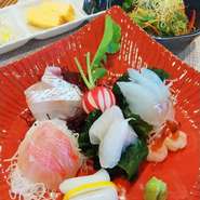 南房総直送！　お刺し身定食