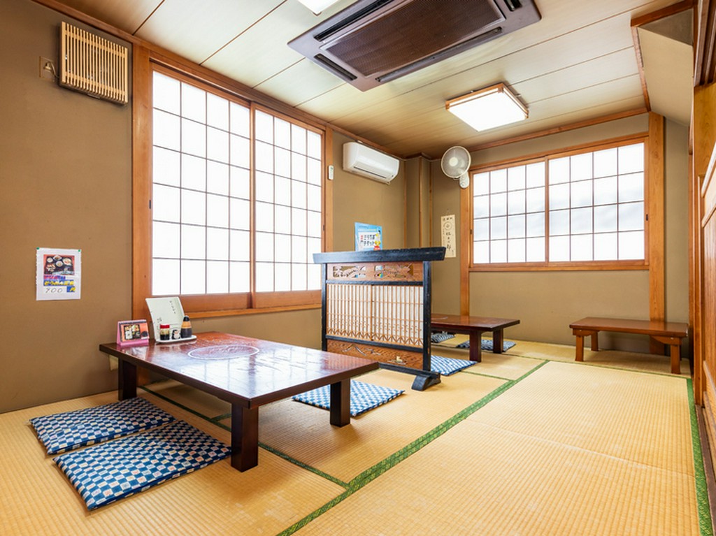 第二の故郷のような雰囲気を醸す畳の座敷