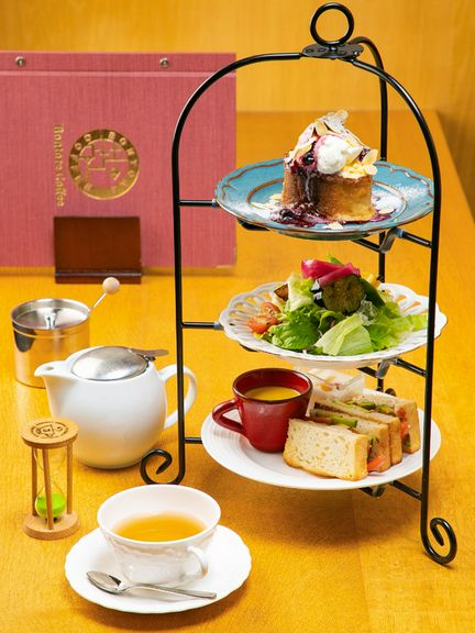 細部にまでこだわりが光る贅沢なセット『ご褒美モーニング』(Eセット)