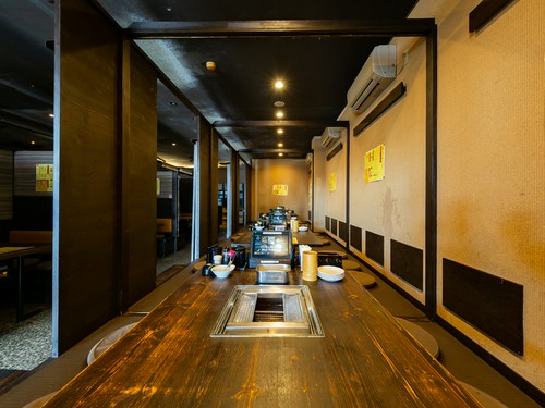 4～35名まで対応可能。大人数でも少人数でも利用できる